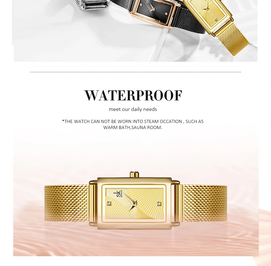 SHENGKE Золотые женские s часы лучший бренд класса люкс из нержавеющей стали аналоговые кварцевые часы женские модные платья женские наручные часы женские