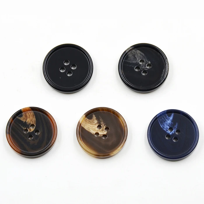 10 шт. высококачественные пуговицы из смолы 15/18/20/23/25/30 мм|resin button black|buttons blacksuit coat