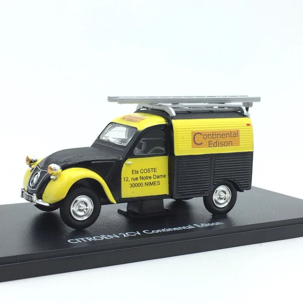 Классический автомобиль Citroen с высокой симуляцией 1:43 модели автомобилей из