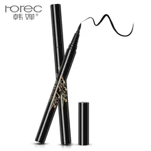 Rorec Черная Подводка для глаз кошачий стиль Кошачий глаз долговечная Водонепроницаемая подводка для глаз карандаш красота, для макияжа глаз