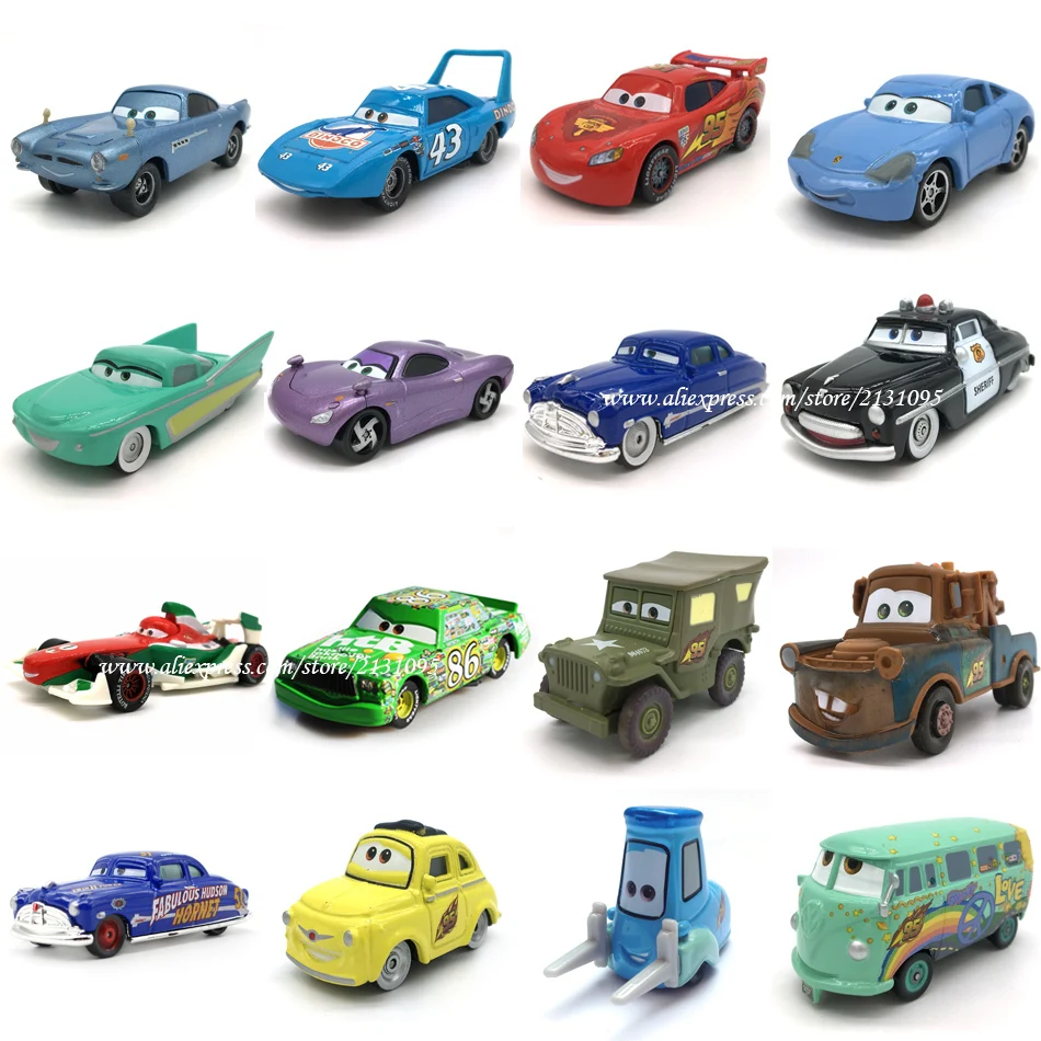 Disney Lightning Mcqueen все стили Pixar Cars 2 3 гоночная команда матер металл литье под