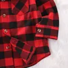 2022 Spring Summet Plaids Checks Blouse Baby Kids Boys Girls Long Sleeve Striped Shirt Clothes Outfit ► Photo 3/5