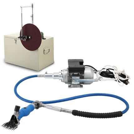 

360 Rotate Flexible Shaft Electric Shears Sheep Clipper Goats Shearing machine for Farm with Grinding Function 220V