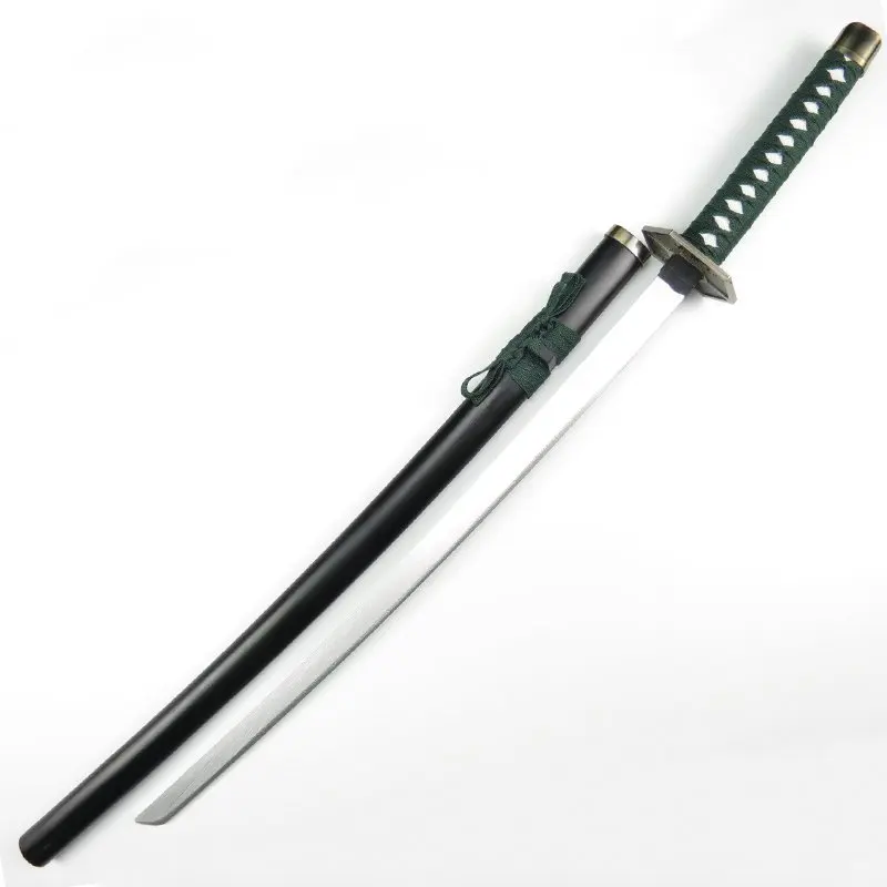 BLEACH Aizen Sousuke Kyoukasuigetsu деревянный меч Zanpakutou оружие реквизит для аниме шоу и рождественских новогодних Вечерние - Цвет: As Photo