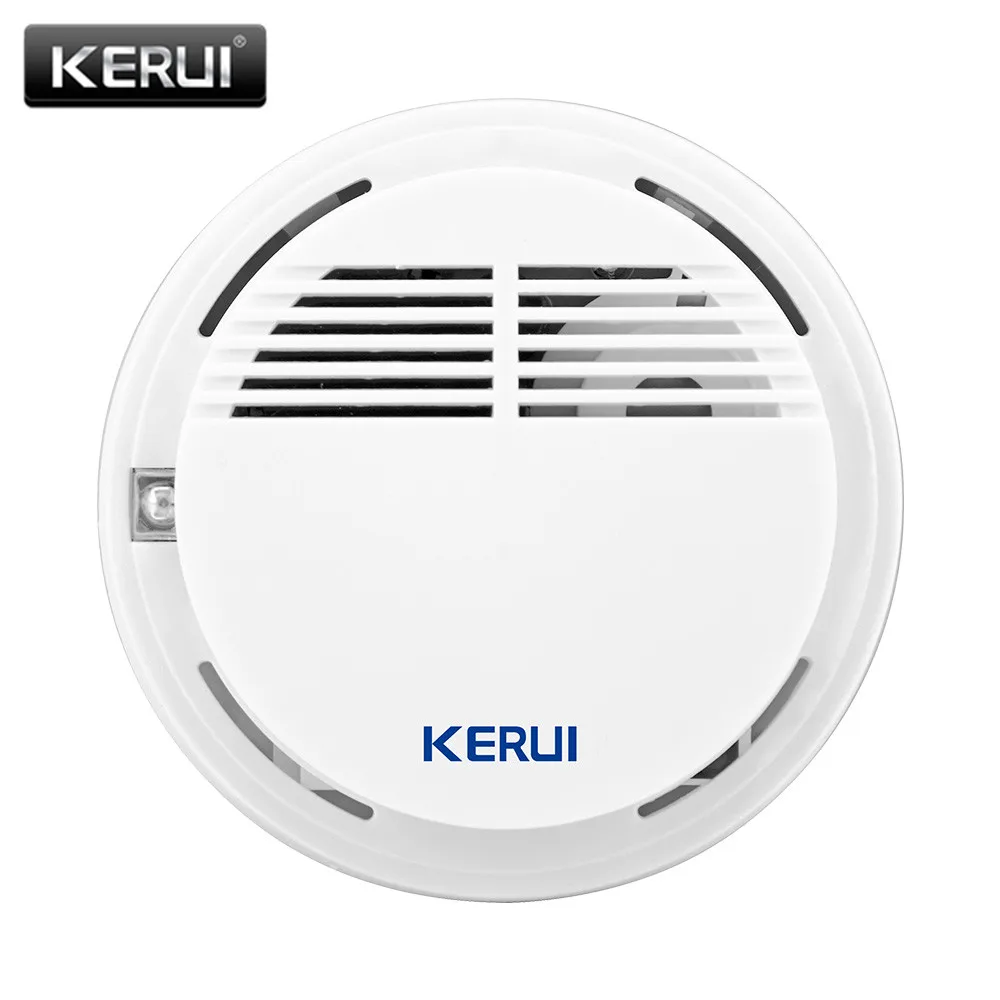 KERUI Wireless Smoke Alarm 85db Smoke Detector/Sensor Fire Protection Security Alarm