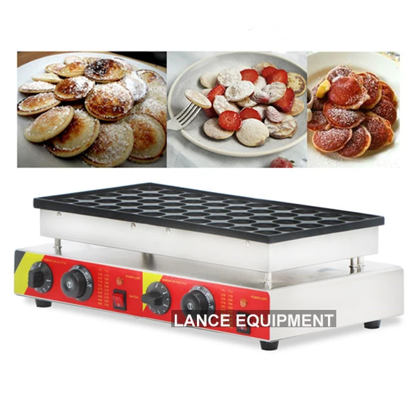 220v/110v 50pcs Commercial Biscuit Dutch Poffertjes Grills Mini Pancake