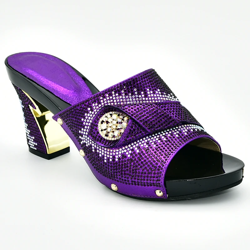 Женские африканские туфли и сумки обувь на высоком каблуке с круглым носком 2019| |