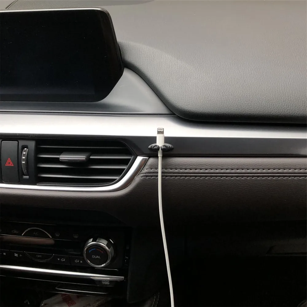 

8pcs Car Wire Clip Stickers for Kia Ceed Mohave OPTIMA Carens Borrego CADENZA Picanto SHUMA