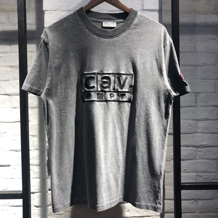 

Cav Empt T-shirt High Density Embroidery Letter T Shirt Xxxtentacion Cav Empt T Shirt Men T Shirts Fashion 2019 Free Shipping