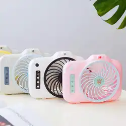 Новые Камера в форме Портативный Mini USB ноутбука вентилятор охлаждения 3-Скорость Электрический Перезаряжаемые вентилятор для офиса и