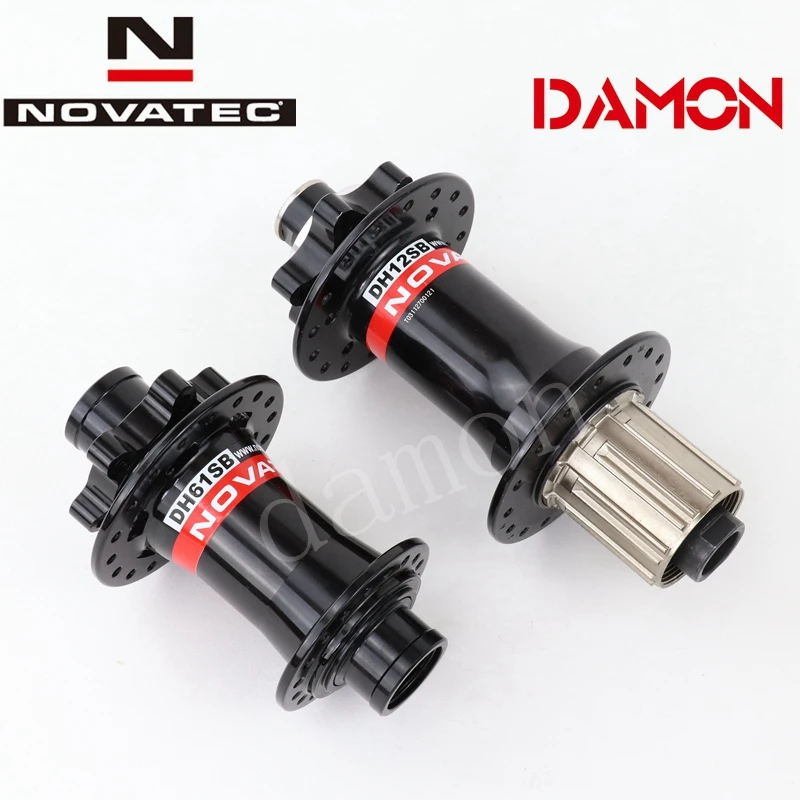 

Novatec DH61SB DH12SB Mtb Disc Brake 32 36 Hole Bicycle Hub DH Thru Axle Downhill Mountain Bike Hubs 20mm*110mm 12mm*150mm