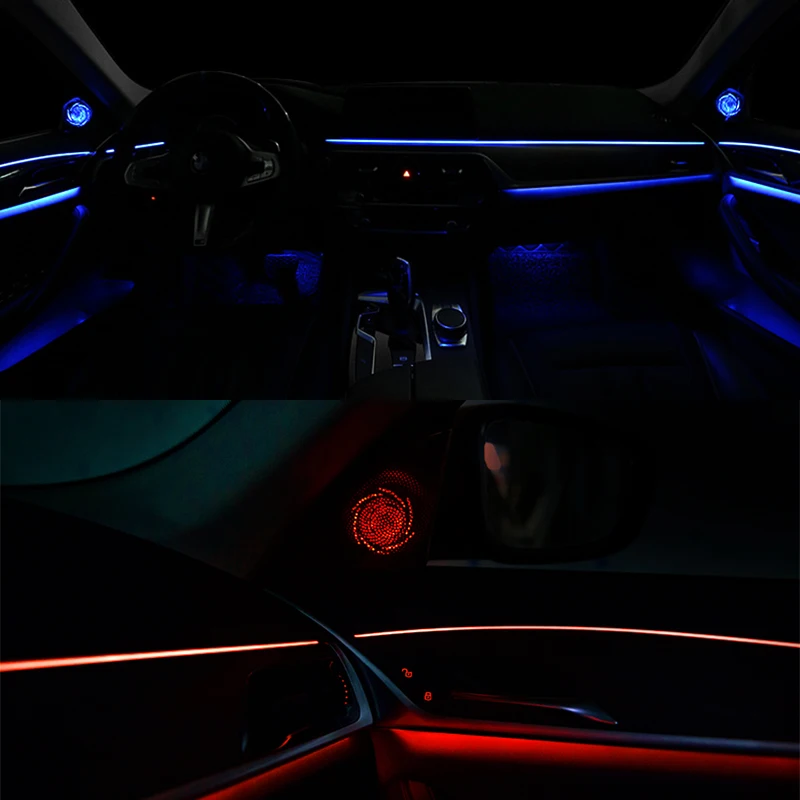 6 цветов, оригинальное ночное видение для BMW G30, новинка, 5 серий, динамики, твитер, автомобильный стиль, звуковая труба, головка динамика, материал ABS