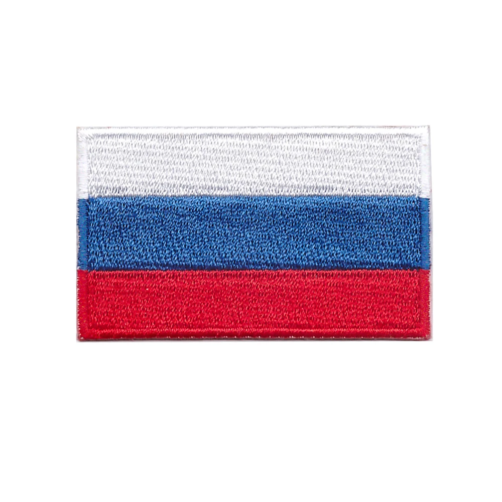 Русский флаг на одежде