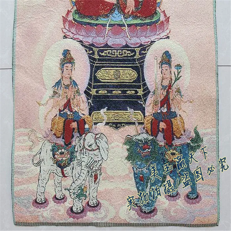 Индийская вышивка Будда Thangka украшение картина Gua Hua отель Гостиная Офис вход