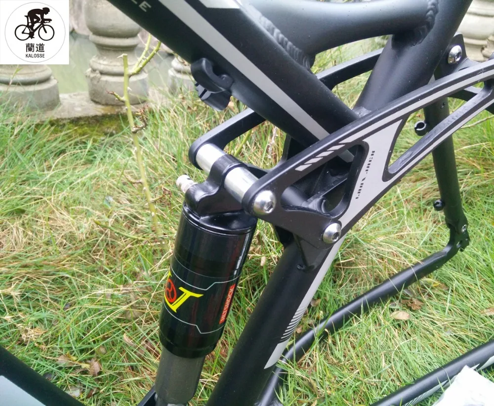 Excellent Kalosse Soft-tail 26inch mountain bike frame alloy bicycle frame with rear suspension 5 Excellent Kalosse Soft-tail 26inch mountain bike frame alloy bicycle frame with rear suspension 5