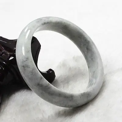 

0260 Natural Green Jadeite Jade Gems Bangle Bracelet