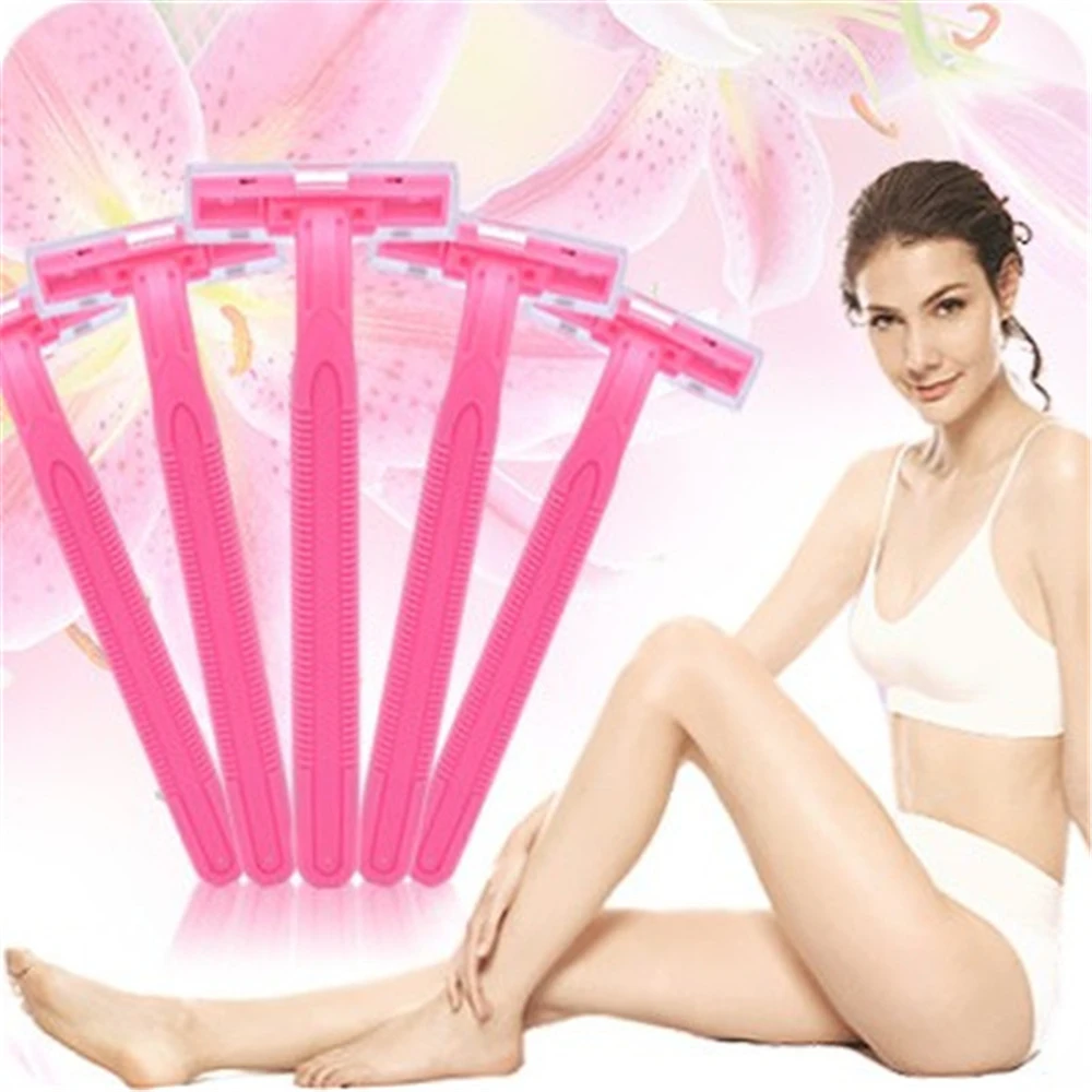 

Brand New 4pcs Women Skin Shave Razor Blade Refills Replacement shaver blades for Body Hair Trimmer Cheapest