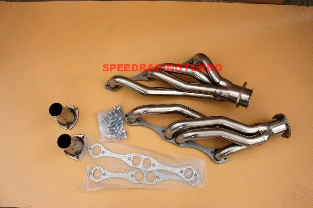 

Exhaust Header 64-88 El Camino Nova Monte Carl Small Block Chevy Clipster Header