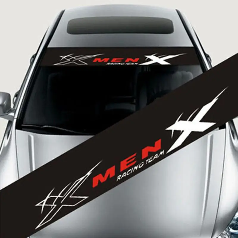 

Car Stickers 130x21cm Reflective Decoration Decals Car Styling fashion Front Rear Windshield Decal Sticker Auto decals Removable