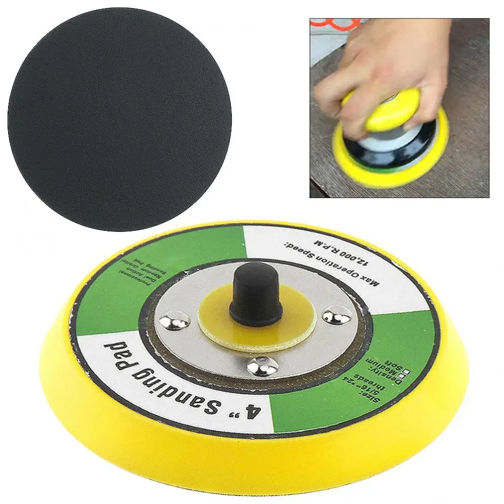 4 Inch 12000RPM Professional Double acting Random Orbital Sanding Pad