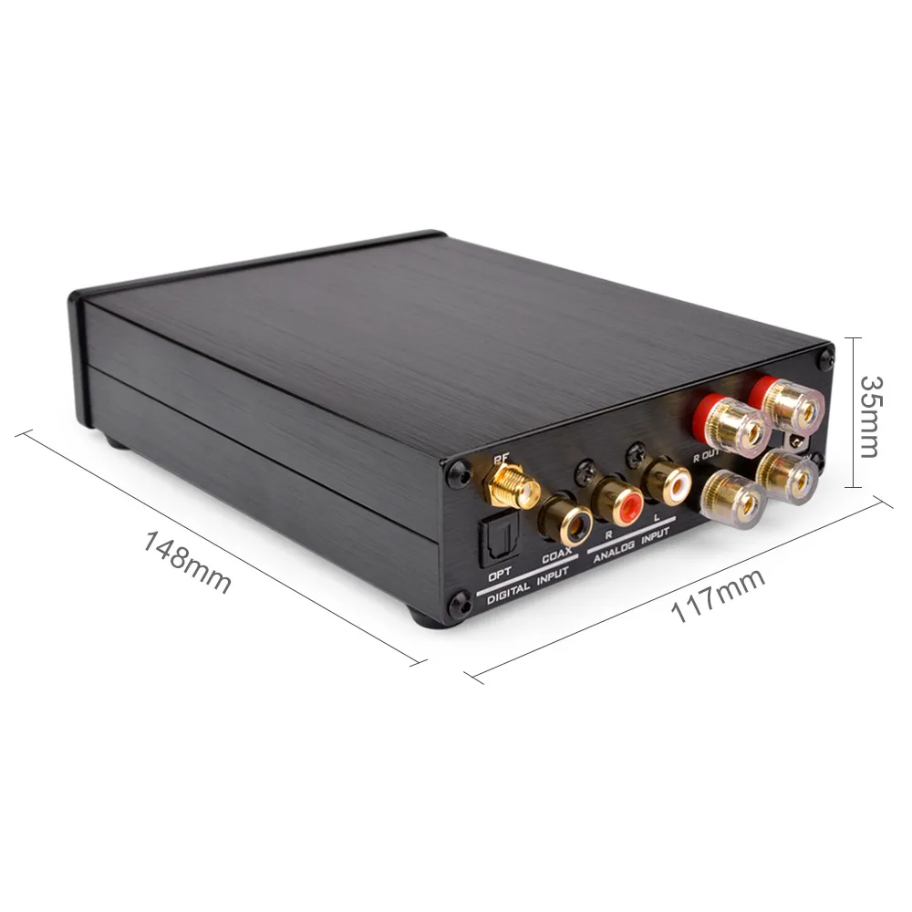 AIYIMA M 98E TDA7498E Bluetooth 4 0 160 Вт + Настольный цифровой усилитель мощности Hifi с поддержкой