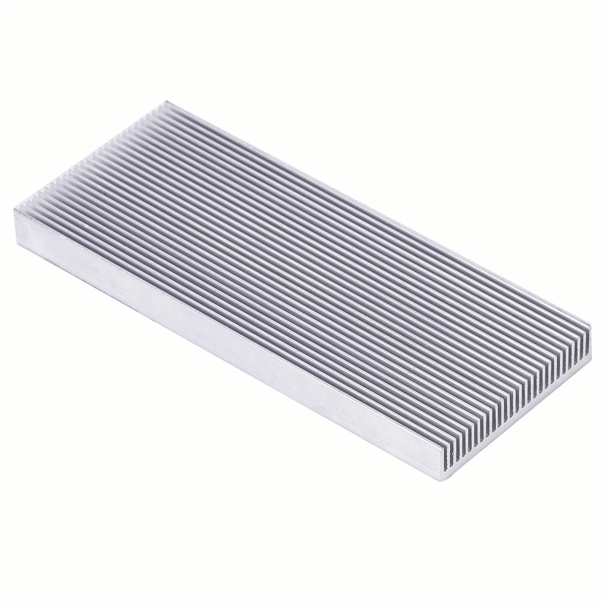 100x41x8mm Aluminum Heat Sink IC Heatsink Cooling Fin for CPU LED Power Active Component IC Transistor