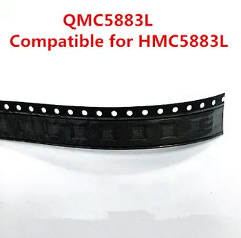 

5PCS QMC5883L three-axis magnetic resistance sensor Electronic compass IC chip Compatible HMC5883L Triaxial reluctance sensor