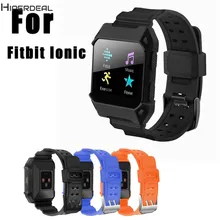 HIPERDEAL сменный ремешок для Fitbit Ionic Замена быстрая установка Мягкие силиконовые спортивные часы ремешок Смарт QIY31