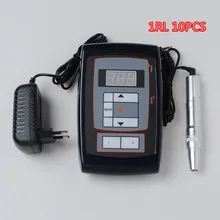 Постоянный Макияж косметический набор для бровей Татуировка Косметика Gun питания 10 шт. Вышивка Крестом Иглы комплект