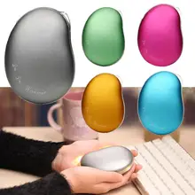 1 Power Bank Warmer hand Winter Travel Portable External Battery Blowing heater Rechargeable for iPhone 6 6S 7 plus Phone 3500mA