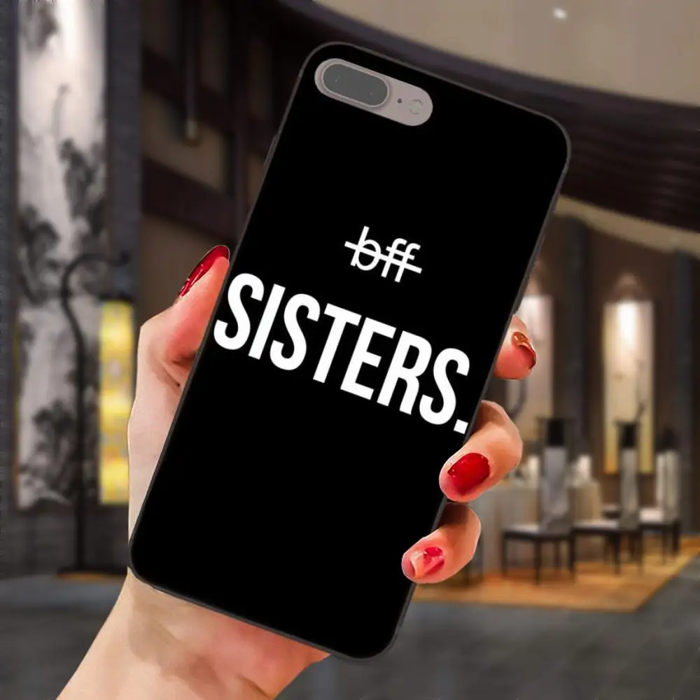 Чехол из ТПУ с принтом лучшие друзья Bff сестры для Xiaomi Redmi Note 2 3 4 4A 4X 5 5A 6 6A 7 Go Plus Pro S2