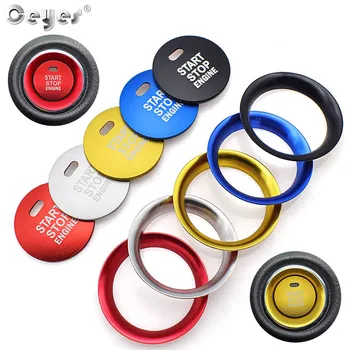 

Ceyes Car Engine Start Stop Button Ring Styling Interior Accessories Sticker Case For Mazda BM CX5 CX3 CX 5 2018 CX-5 2017 Cover