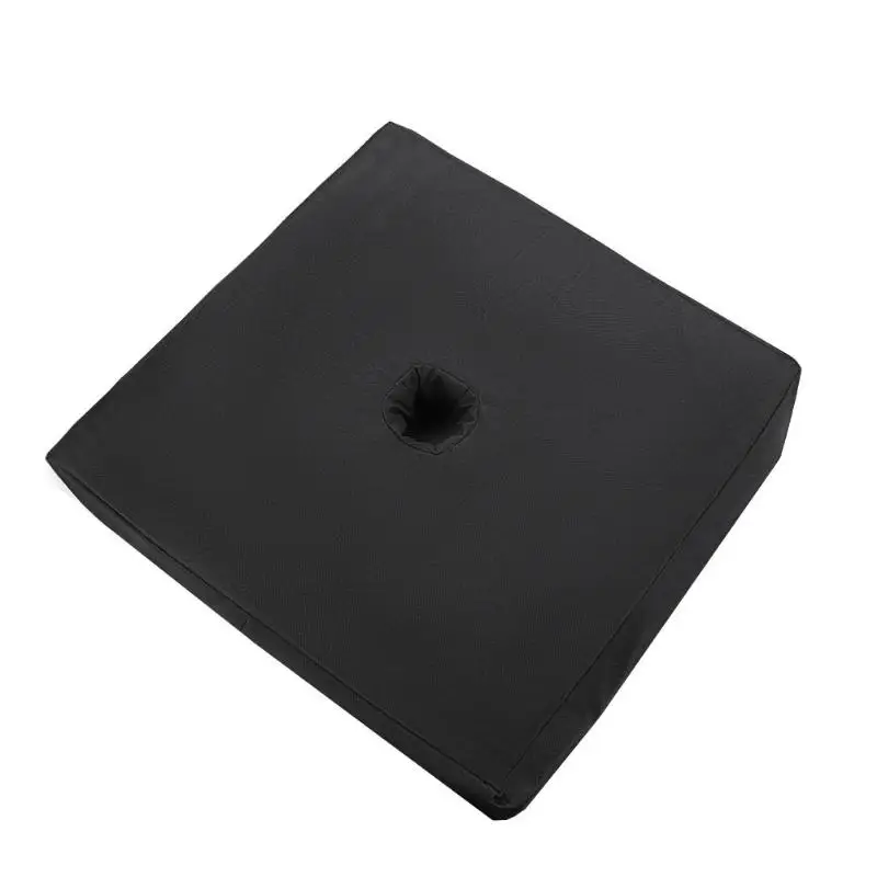 1 Pcs Black 18x18in Square Weight Sand Bag for Outdoor Patio Sunshade Parasol Umbrella Base Garden Supplies Shade Accessories