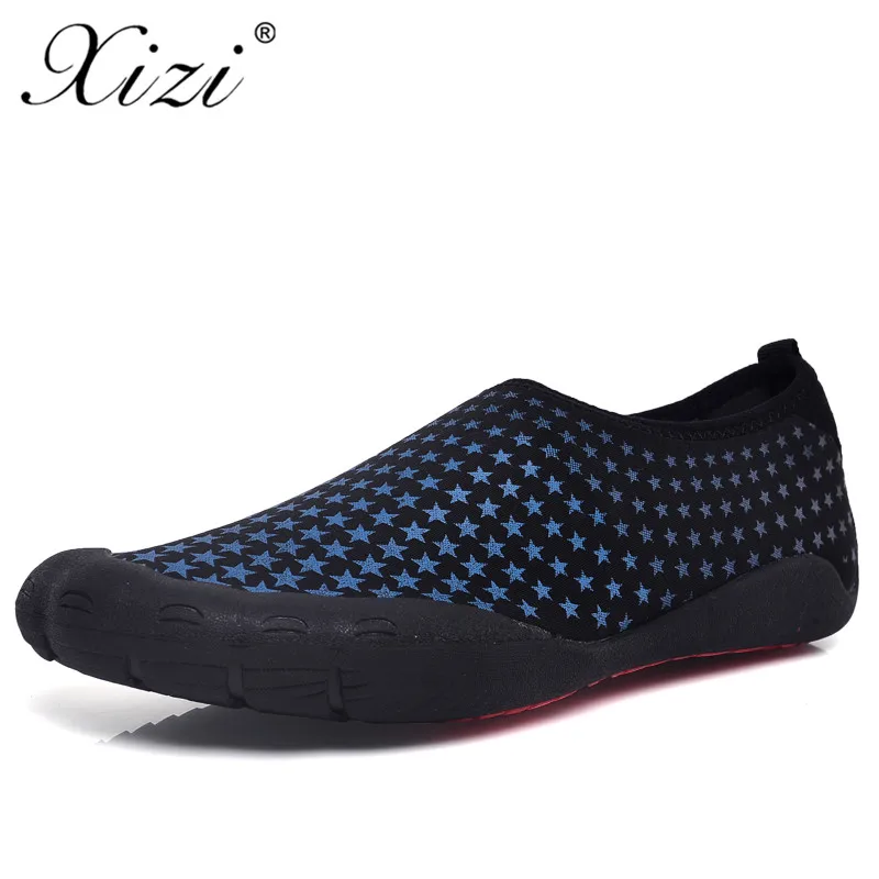 

XIZI 2018 Summer Men Sandals Slipony Water Shoes Quality Large Size Sandalias Male Waterpark Sandals Aqua Slippers for Beach