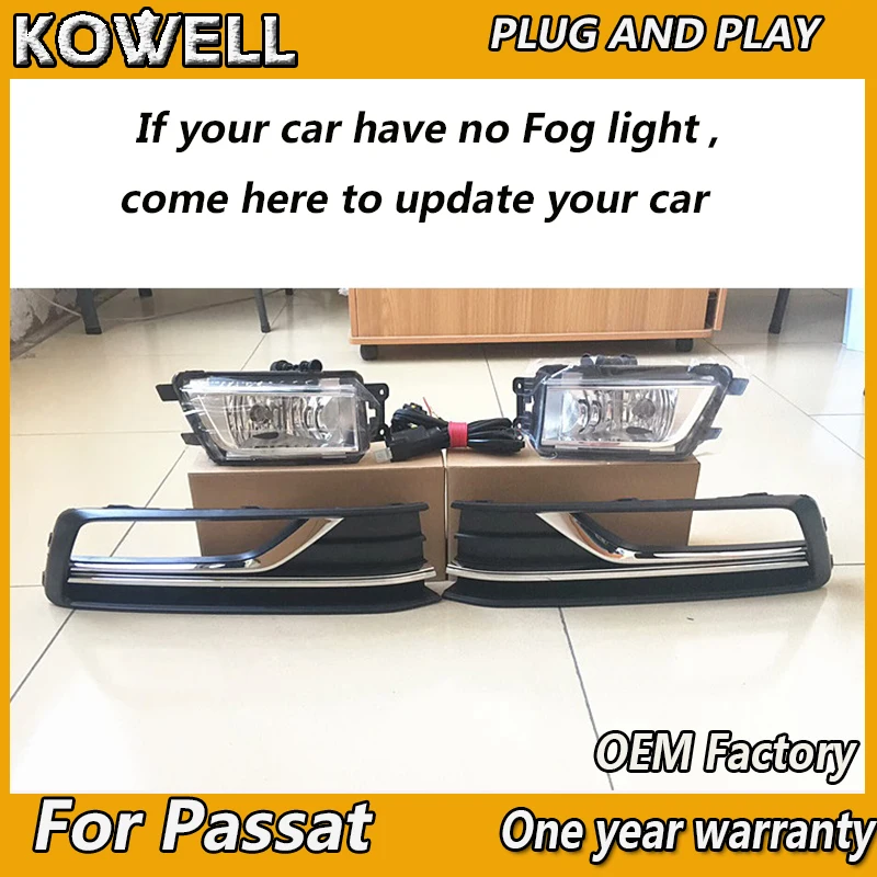 Стайлинг автомобиля KOWELL для нового VW Passat B8 противотумансветильник 2016 2017 2018