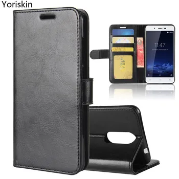 

New Full Body Protective PU Leather Case For Cubot R9 Card Slots Holder Drop Proof Cover For Cubot R9 Folio Flip With Stand Case