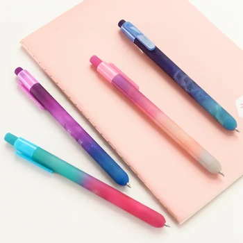 

1 X novelty starry gel pen writing pens stationery canetas escolar material school supplies papelaria