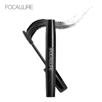 

FOCALLURE Black mascara waterproof Rimel 4D Silk Fiber eye makeup Eye Lash lengthening curling thick mascara