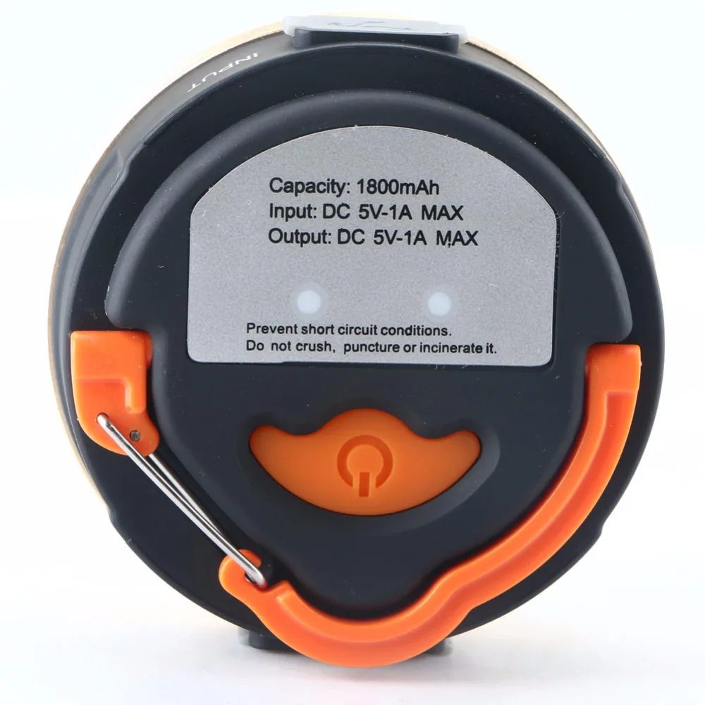 300LM 3W USB мини-Палатка лампа светодиодный перезаряжаемый Открытый походный ночной Светильник для кемпинга рыболовный фонарь золотой край