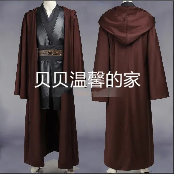 Custom Star Wars Anakin Skywalker Costume for Cosplay, Halloween, Carnival Party (Includes Glove) image 4