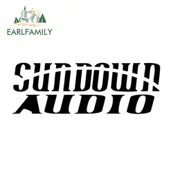 EARLFAMILY 20 см x 7 Sundown аудио виниловая наклейка на машину наклейка автомобильная стерео системы водонепроницаемые наклейки для автомобилей