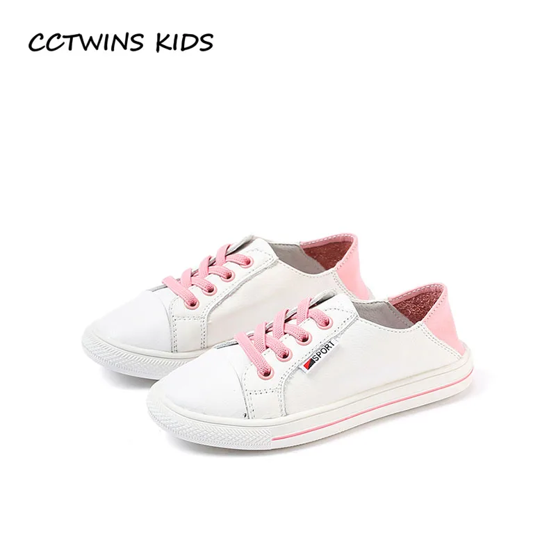

CCTWINS KIDS 2018 Autumn Boy Genuine Leather Trainer Children Fashion Sport Sneaker Baby Girl Brand Casual Shoe FC2352