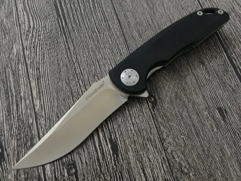 Бренд JohnnyJamie Persici C10GP тактический нож D2 стальное лезвие G10 Ручка шарикоподшипник
