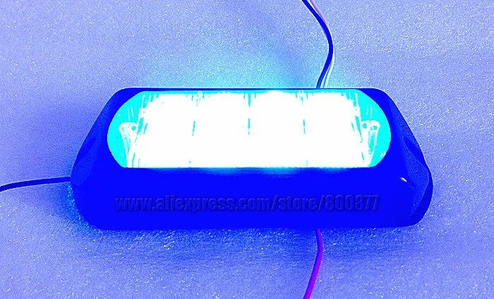 LED surface mounting light for car, LED warning Light, 8*3W LED, 26 flash, DC12/24V, synchronication function, LED grill light house alarm keypad
