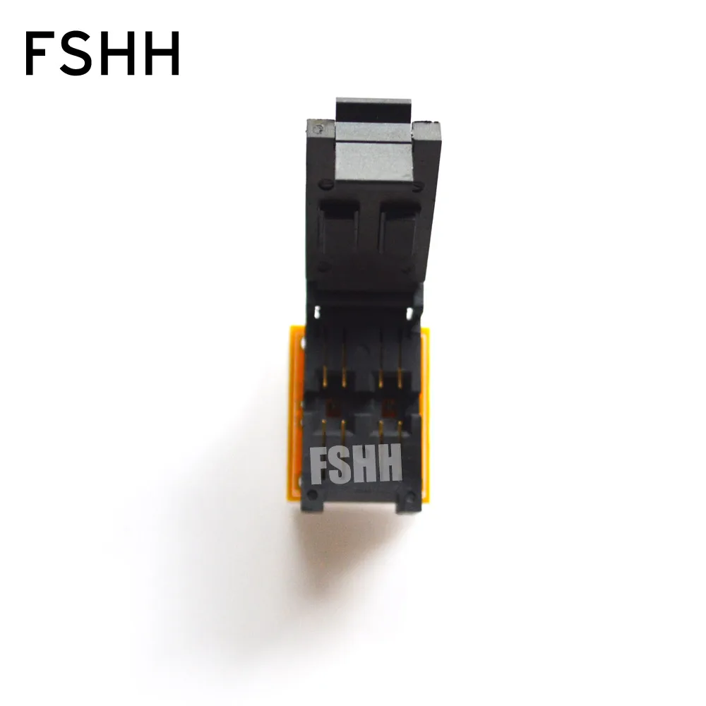 Тестовая розетка FSHH QFN4 to SOP4 WSON4/UDFN4/MLF4 Размер тестового гнезда = 6 7x3 9x2 3 мм |