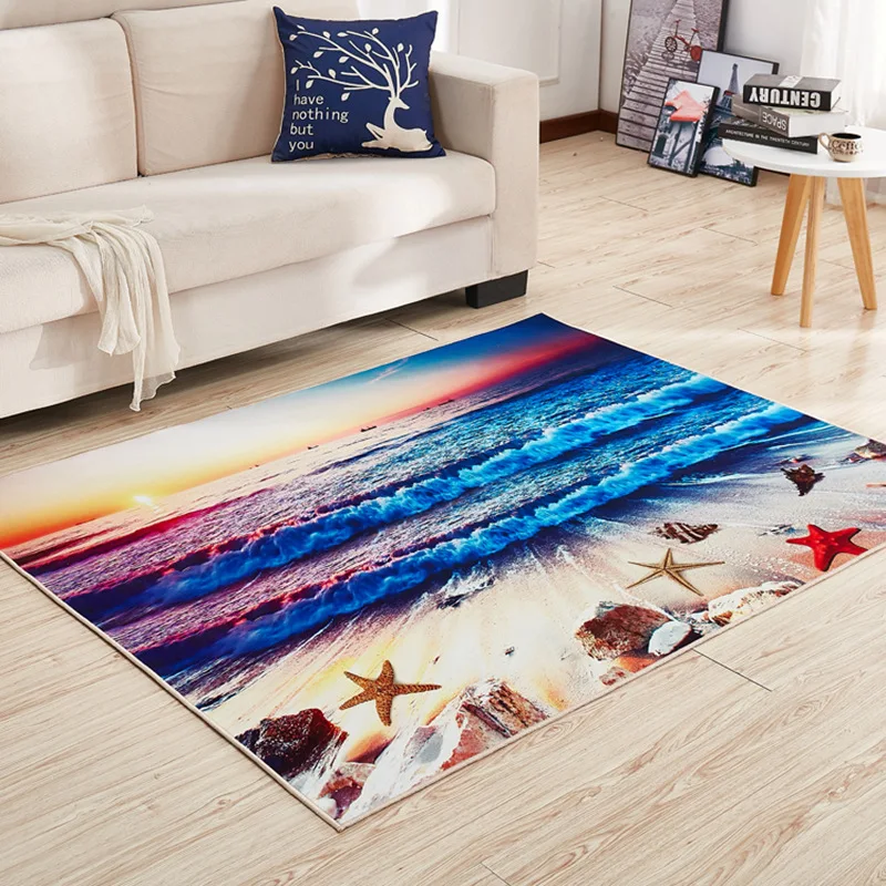 3D напечатанные хрустальные бархатные коврики для дома и прихожей, ковры для гостиной, коврик для кухни, ванной комнаты, Противоскользящие коврики