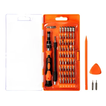 

63 In 1 Mobile Computer Home Repair Disassemble Tool Multi-function Screwdriver Batch Set(Orange)