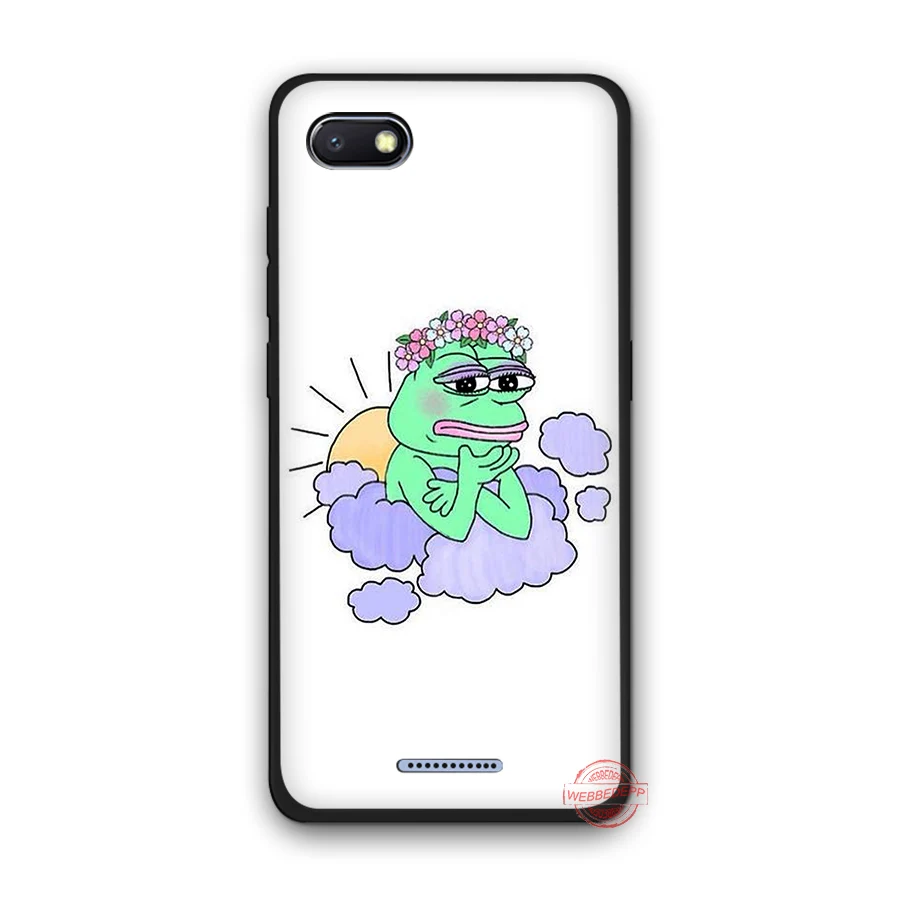 WEBBEDEPP лягушка meme pepe мягкий чехол для телефона для Redmi Note 8 7 6 5 Pro 4A 5A 6A 4X5 Plus S2 Go чехол s - Цвет: 10