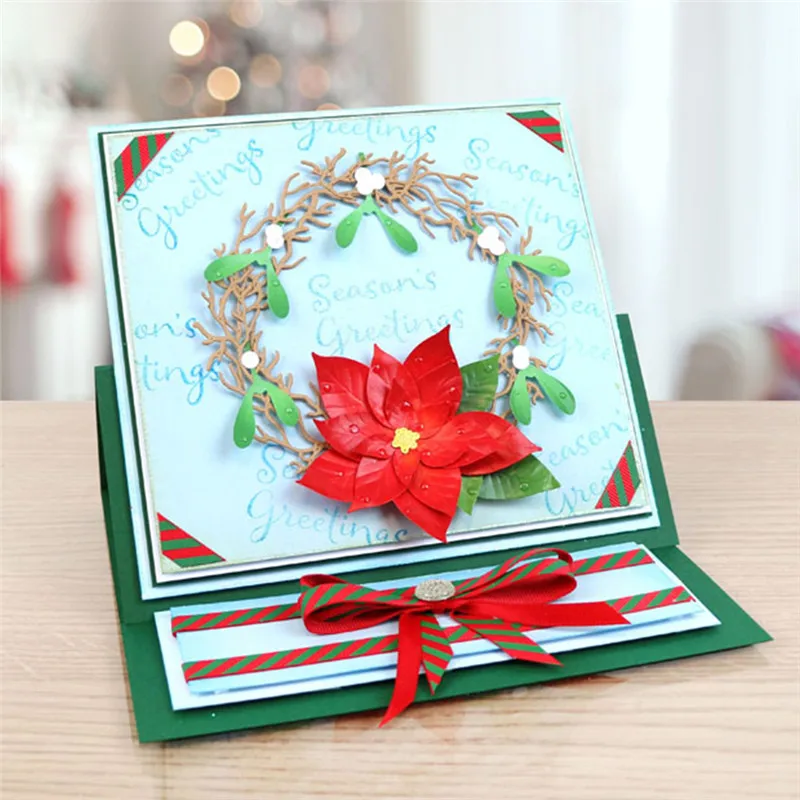 Naifumodo Leaf Tattered Lace Metal Cutting Dies New 2019