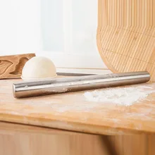 20 штук 38 см Нержавеющая сталь скалка для помадки выпечки грубые глины пиццы ролик для пасты антипригарный пирог аксессуары ZA5638